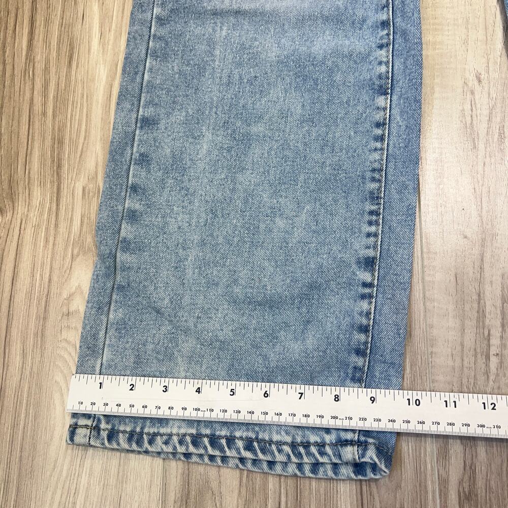 Shein Women's Straight Leg Mid Rise Light Denim Blue Jeans Size 26 - Picture 5 of 9